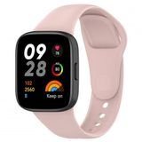 KNY Xiaomi Redmi Watch 3 İçin Rose Gold Klasik Model Renkli Silikon Kordon