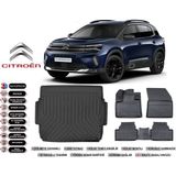 Ko Kaliteoto Citroen C5 Aircross 2021 Model Üst Bagaj Havuzu Araca Özel Siyah Extra Havuzlu Paspas Takımı