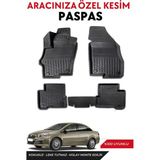 Ko Kaliteoto Fiat Linea 2017 Model Araca Özel Havuzlu Paspas Takım - Siyah