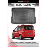 Ko Kaliteoto Ford Tourneo Courier 2014-2023 4d Bagaj Havuzu Araca Özel Birebir Uyumlu Kokusuz - Siyah