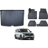 Ko Kaliteoto Ford Tourneo Courier 2026 Model 4d Bagaj Havuzu+Paspas Seti Eva Serisi - Siyah