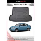 Ko Kaliteoto Hyundai Accent Era 2006 Sonrası 4d Bagaj Havuzu Araca Özel Birebir Uyumlu Kokusuz - Siyah