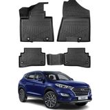 Ko Kaliteoto Hyundai Tucson 2015-2016-2017-2018-2019-2020 Uyumlu Model Araca Özel Siyah Paspas Takım