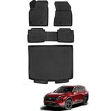 Ko Kaliteoto Nissan X-Trail E-Power 5 Koltuk 2026 Model 4d Bagaj Havuzu+Paspas Seti Prox Serisi - Siyah
