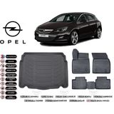 Ko Kaliteoto Opel Astra J Hb 2015 Model Bagaj Havuzu Araca Özel Siyah Kokusuz Havuzlu Paspas Takımı