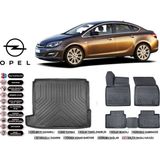Ko Kaliteoto Opel Astra J Sedan 1,4 2022 Model Bagaj Havuzu Araca Özel Siyah Kokusuz Havuzlu Paspas Takımı