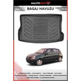 Ko Kaliteoto Renault Clio 2 Hatchback 1999-2006 4d Bagaj Havuzu Araca Özel Birebir Uyumlu Kokusuz - Siyah