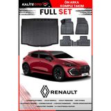 Ko Kaliteoto Renault Clio 6 4d Havuzlu Paspas ve 4d Bagaj Havuzu Seti 2026 ve Sonrası Full Set - Siyah