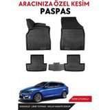 Ko Kaliteoto Renault Megane 3 Sport Tourer 2011 Model Araca Özel Havuzlu Paspas Takım - Siyah