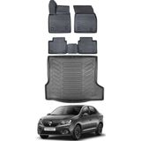 Ko Kaliteoto Renault Symbol 2017 Model Havuzlu Paspas ve Bagaj Havuzu Bagaj Paspası - Siyah