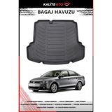 Ko Kaliteoto Volkswagen Jetta 2011 Sonrası 4d Cepli Bagaj Havuzu Araca Özel Birebir Uyumlu - Siyah