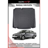 Ko Kaliteoto Volkswagen Jetta 2011 Sonrası 4d Cepsiz Bagaj Havuzu Araca Özel Birebir Uyumlu - Siyah