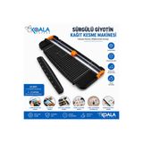 Koala A4-A5 Sürgülü Cetvelli Laminasyon Poşeti Kesme Giyotini