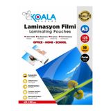 Koala Laminasyon Pres Filmi A4 426x303 Mm 125 Micron 50 Adet
