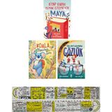 Koala Olmanın Sırrı - Her Şeyi Gösteren Gözlük - Kitap Kurdu Olmak İstemeyen Maya 3 Kitap