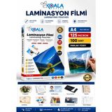 Koala Papers A4 Laminasyon Filmi 125 Mic Pet Shop Menü ve Liste - Şeffaf