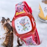 Koala St-303712 Kırmızı Junior Temalı Silikon Kordonlu Çocuk Saati
