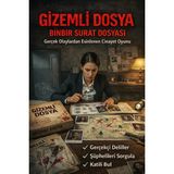 Koalanın Çantası Dedektif Oyunu Suçluyu Bulma, Seri Katil Davası, Cinayet Çözme Oyunu - Açık Bej