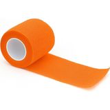Koban Bandajı - Kendinden Yapışkanlı Bandaj - Coban Bandajı - Elastik Sargı Bandajı - Koban Bandajı 5cmx4.5 M. - Turuncu - 5 cm x 4.5 m