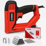 Kobb KBZ200B 8-16MM Zımba ve 15-16MM Profesyonel Çivi Çakma MAKINESI-3000 Adet Yedek Zımba ve Çivi (4'li Paket)