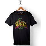 Kobe Bryant Black Mamba Nba Basketball Erkek Tişört - Siyah