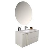 Kobos Future 100 Cm Banyo Dolabı Seti Bianco Beyaz