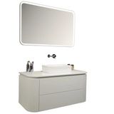 Kobos Gloria 100 Cm Banyo Dolabı Seti Bianco