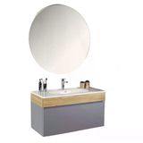 Kobos Harmony 100 Cm Banyo Dolabı Seti Light Grey + Meguro