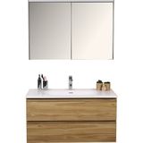 Kobos Lignum 100 cm Banyo Dolabı Seti Meguro - yok - Ahşap