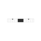 Kobos Noble KB.500003 Beyaz 80 cm Ayna Alt Modülü