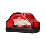 Kobra Plaka Lamba 6 Ledli 12V-24V Kirmizi - Fr0213-R