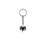 Koç Burcu NFC Anahtarlık – Akıllı Temassız Bağlantı Özellikli Burç Anahtarlığı (3,5 cm)