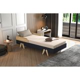 Koç Tek Yapı Elif Unisex Bebek ve Çocuk Karyolası-Ahşap Çocuk Karyolası Elif-Antrasit - 120 x 200 cm - Siyah