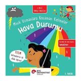 Koç Üniversitesi Yayınları Hava Durumu - Minik Uzmanlara Kocaman Kelimeler + Hayvan Figürleri - Çocuklar Için Boyama Kitabı + 3 Kitap Set