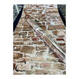 KOÇ YAPI DEKOR 5.30m2 3d Taş Desen Silinebilir eni 53cm /boyu 10metre Duvar Kağıdı (Tutkal ücretli )