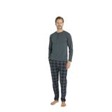 Kocabey 9221 Erkek Midi Yaka Pijama Takım