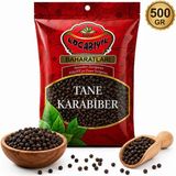 Kocabıyık Baharatları Tane Karabiber 500 Gr | %100 Doğal, İri Taneli, Yoğun Aromalı Siyah Karabiber