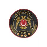 Kocaeli Çevik Kuvvet Polis Arması 3D Plastik Tpu, Yeni Tip, Cırtlı, Standart Ölçü,