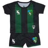 Kocaelispor Ks 25/26 Sezonu Taraftar Bebek Forma Çubuklu - 6 - 9 Ay - Yeşil - Siyah