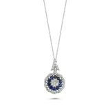 Koçak 0.88 Karat Safir Kadın Pırlanta Kolye