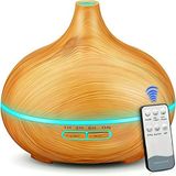 Koçak Elektronik Aroma Difüzör Gece Işığı 7 LED Nemlendirici Kumandalı Buhar Makinesi