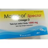 Koçak Farma Marıncor Special Omega-3 Takviye Edici Gıda 1000 Mg 45 Kapsül Türkiye Menşeli Balık Yağı İçerir