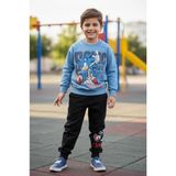 Koçak Kids Sonic Desenli Mavi Renk Erkek Çocuk Eşofman Takım