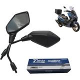 Koçak Motor Kuba Newctiy 50 -Akalite- Ayna Takımı - 1 - Siyah