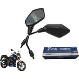 Koçak Motor Kuba Terra 125 -Akalite- Ayna Takımı - Siyah