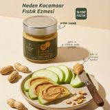 Kocamaar Çiftliği Datça %100 Yer Fıstığı Ezmesi Katkısız Şeker İlavesiz 205 g - 205 gr