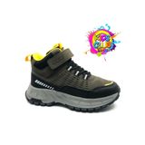 KOCAMANLAR Cool 26-Tiger Ortopedik Kaymaz Taban Unisex Çocuk Bot HAKİ