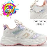 Kocamanlar Cool Birian Bağcık Görünümlü Cırt Cırtlı Sneaker Ortopedik Çocuk Spor Ayakkabı