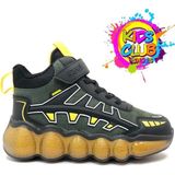 Kocamanlar Cool Fred Uzun-25 Bosst Ortopedik Taban Unisex Çocuk Bot - Haki