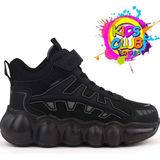 Kocamanlar Cool Fred Uzun-25 Bosst Ortopedik Taban Unisex Çocuk Bot - Siyah